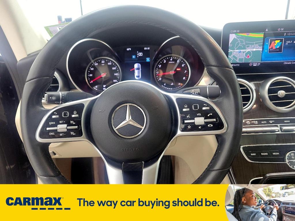 used 2019 Mercedes-Benz C-Class car, priced at $32,998