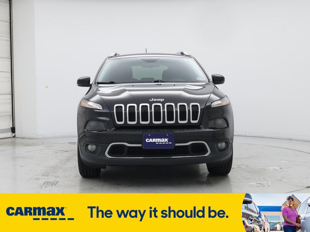 used 2015 Jeep Cherokee car, priced at $15,998