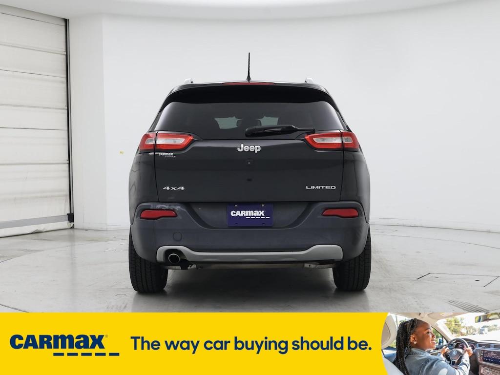 used 2015 Jeep Cherokee car, priced at $15,998