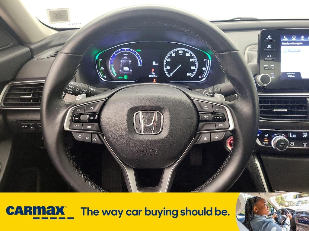 used 2021 Honda Accord Hybrid car, priced at $28,998