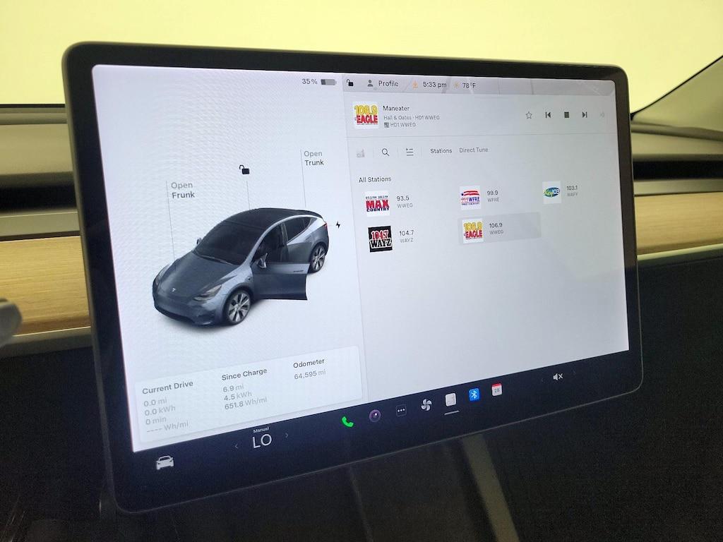 used 2022 Tesla Model Y car, priced at $27,998