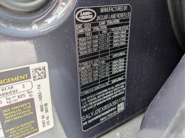 used 2025 Land Rover Range Rover Velar car, priced at $54,000