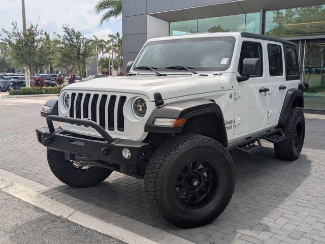 used 2019 Jeep Wrangler Unlimited car, priced at $25,500