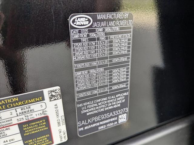 new 2025 Land Rover Range Rover car, priced at $157,575