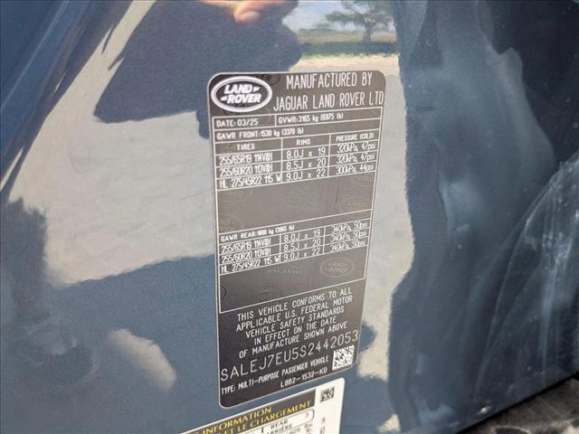 new 2025 Land Rover Defender car, priced at $80,123