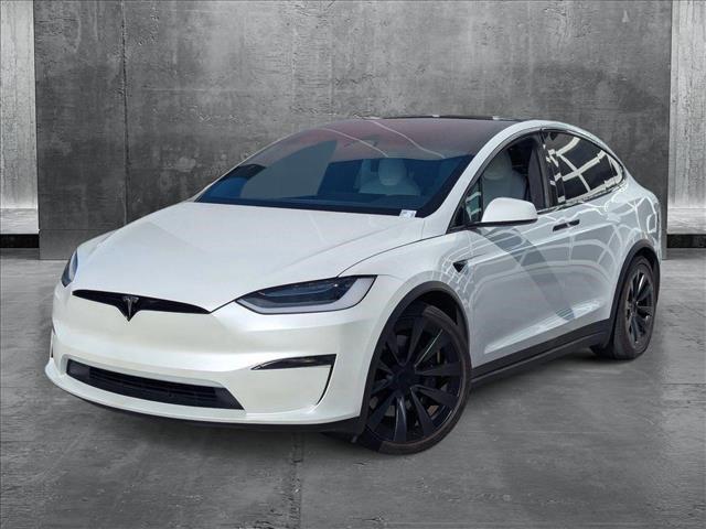 used 2023 Tesla Model X car, priced at $55,992