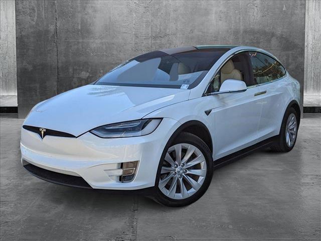 used 2020 Tesla Model X car, priced at $43,990