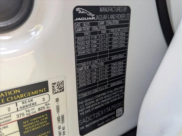 new 2026 Jaguar F-PACE car, priced at $58,375