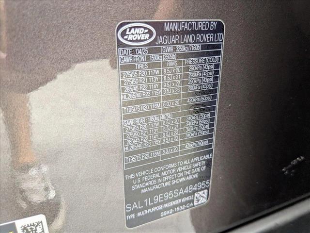 new 2025 Land Rover Range Rover Sport car, priced at $123,350