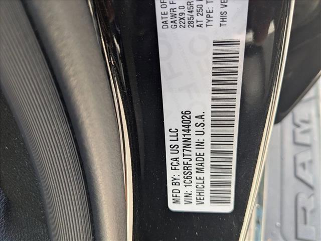 used 2022 Ram 1500 car, priced at $39,000
