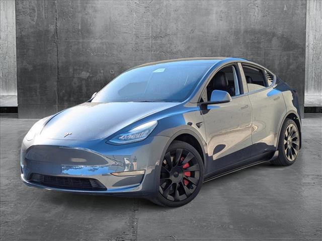 used 2021 Tesla Model Y car, priced at $27,490