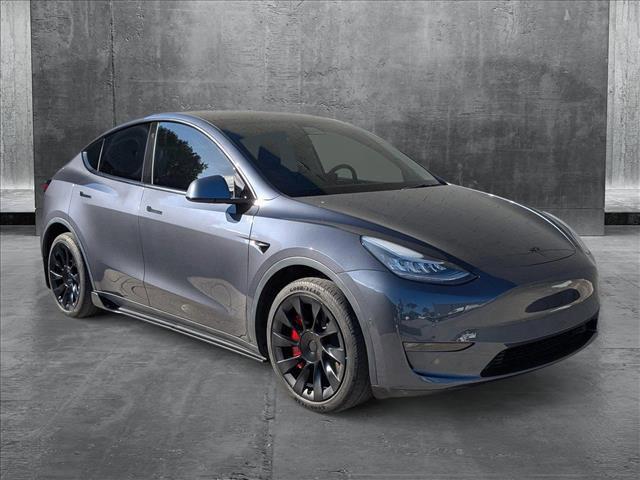 used 2021 Tesla Model Y car, priced at $27,490