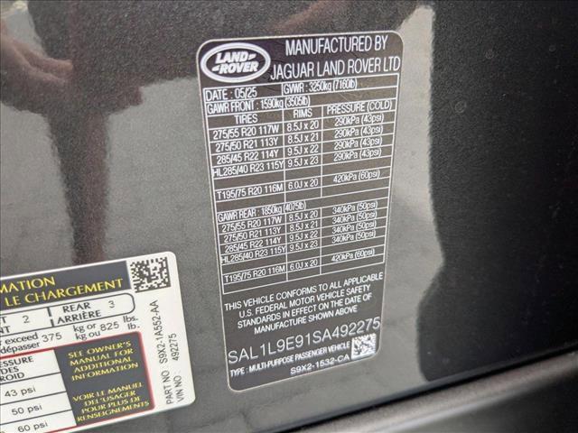 new 2025 Land Rover Range Rover Sport car, priced at $123,615