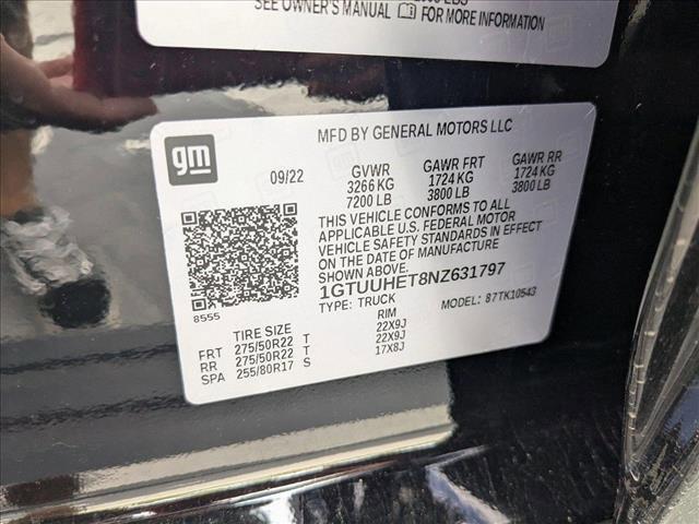 used 2022 GMC Sierra 1500 car, priced at $64,990