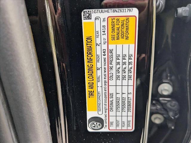 used 2022 GMC Sierra 1500 car, priced at $64,990