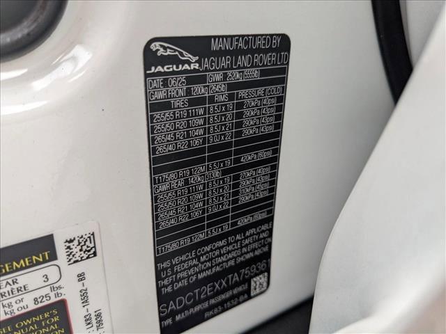 new 2026 Jaguar F-PACE car, priced at $58,375