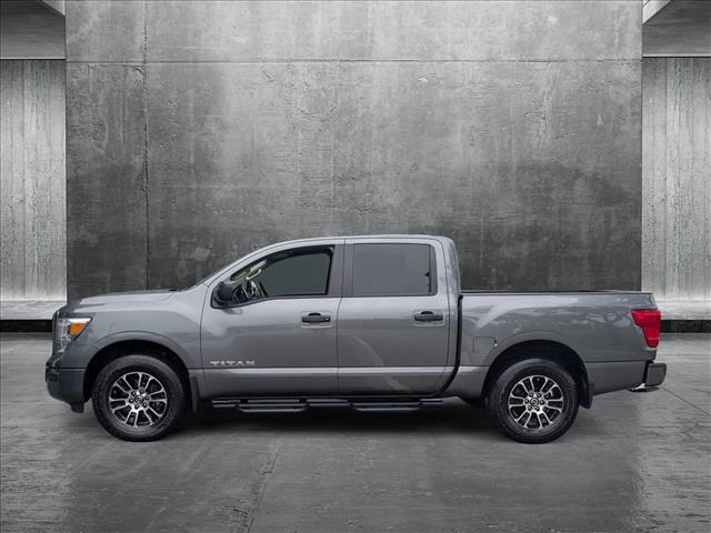 used 2022 Nissan Titan car, priced at $30,495