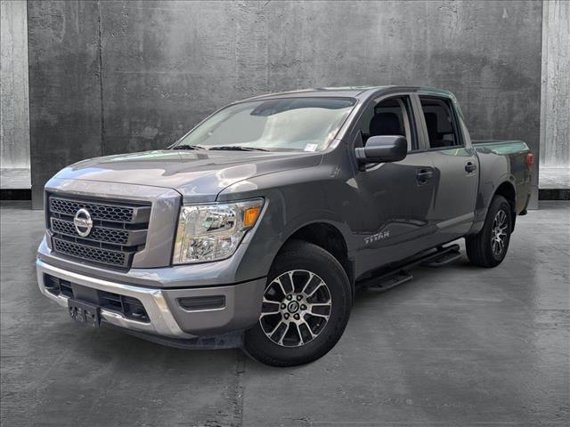 used 2022 Nissan Titan car, priced at $31,495