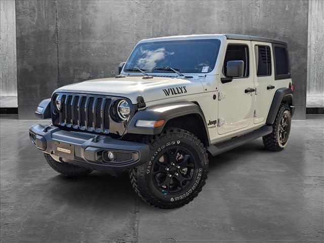 used 2020 Jeep Wrangler Unlimited car, priced at $29,790