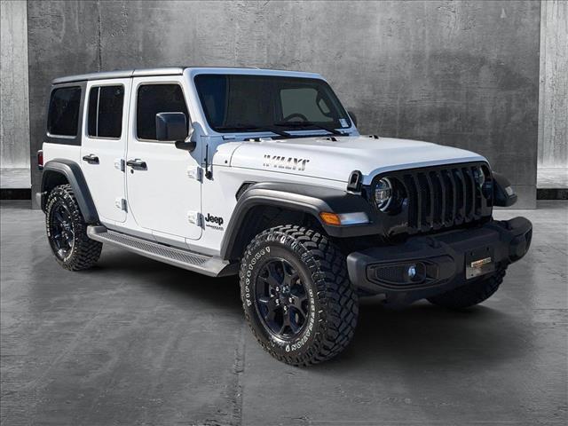 used 2020 Jeep Wrangler Unlimited car, priced at $29,790