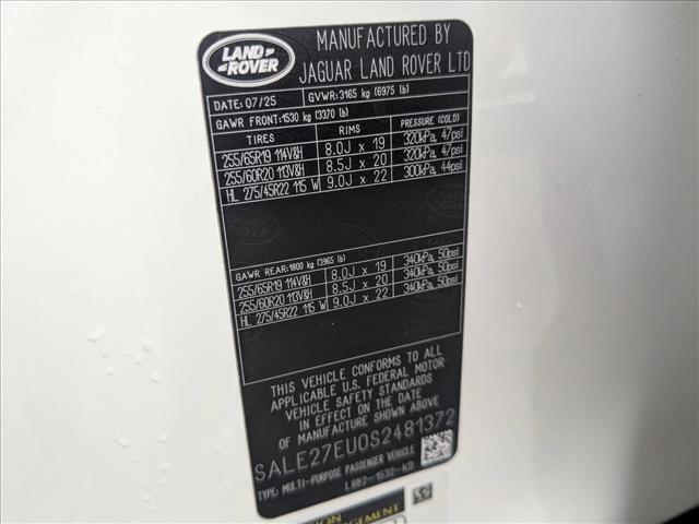 new 2025 Land Rover Defender car, priced at $90,103