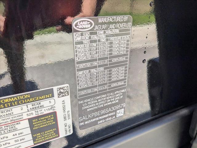 new 2025 Land Rover Range Rover car, priced at $146,445