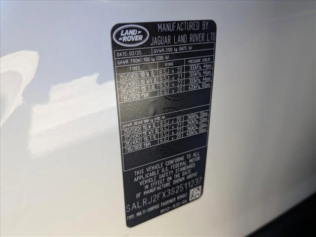 new 2025 Land Rover Discovery car, priced at $62,318