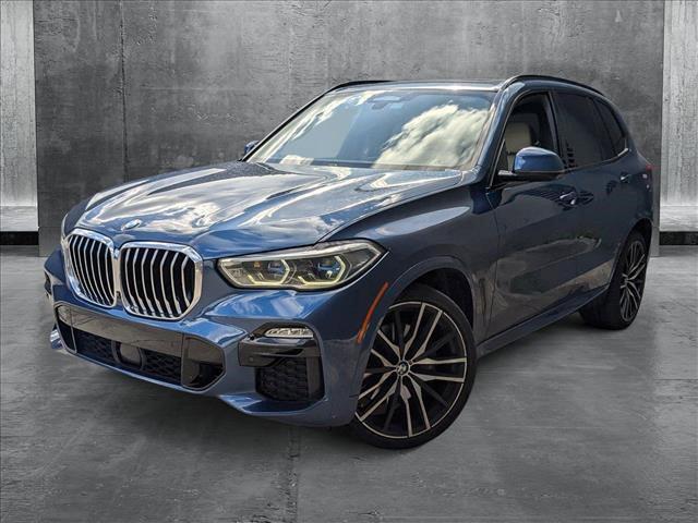 used 2021 BMW X5 car, priced at $35,924