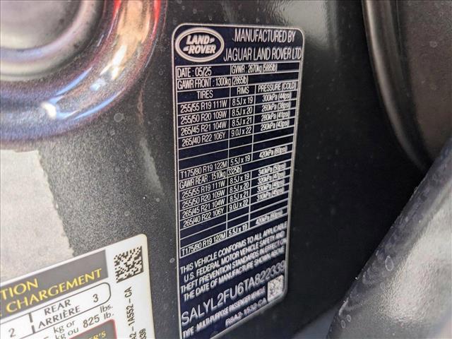 new 2026 Land Rover Range Rover Velar car, priced at $81,697