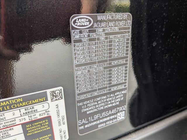 new 2025 Land Rover Range Rover Sport car, priced at $103,045