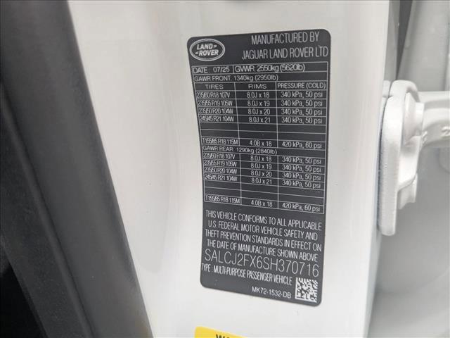 new 2025 Land Rover Discovery Sport car, priced at $52,578