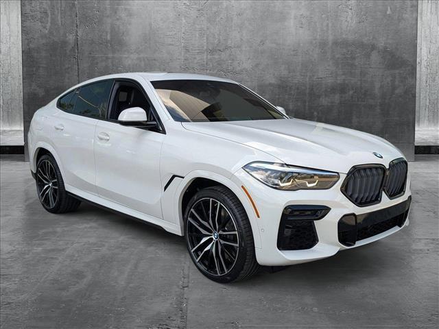 used 2022 BMW X6 car, priced at $59,990