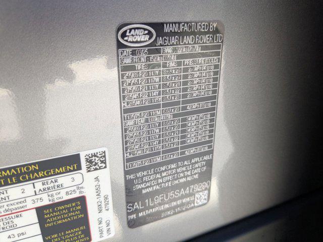 new 2025 Land Rover Range Rover Sport car, priced at $99,130