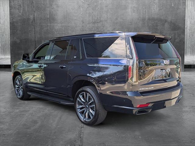 used 2024 Cadillac Escalade ESV car, priced at $90,275