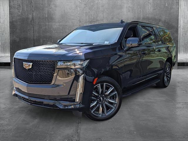 used 2024 Cadillac Escalade ESV car, priced at $90,275