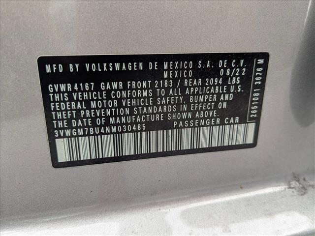 used 2022 Volkswagen Jetta car, priced at $17,997