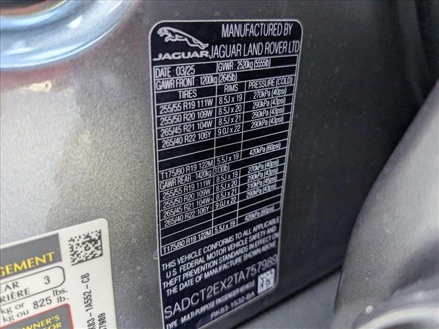 new 2026 Jaguar F-PACE car, priced at $66,608