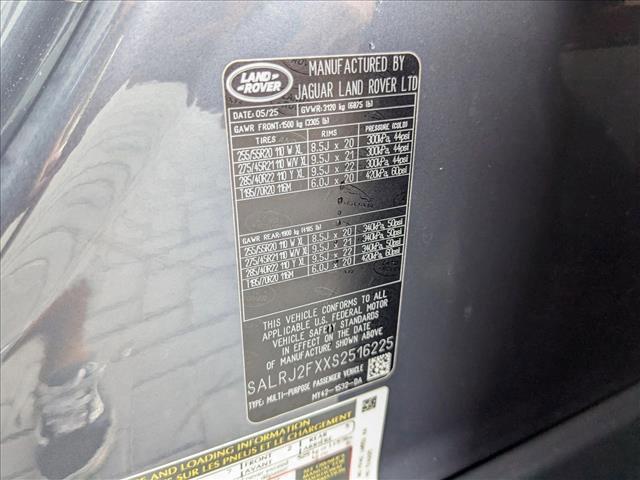 new 2025 Land Rover Discovery car, priced at $66,878