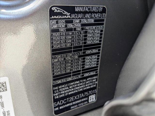 new 2026 Jaguar F-PACE car, priced at $68,858