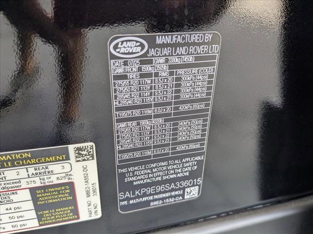 new 2025 Land Rover Range Rover car, priced at $139,790