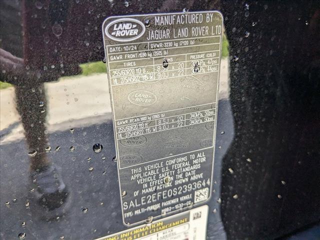 new 2025 Land Rover Defender car, priced at $109,578