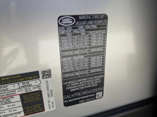 new 2025 Land Rover Range Rover car, priced at $148,555