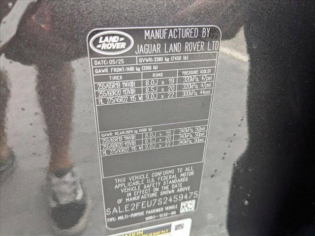 new 2025 Land Rover Defender car, priced at $96,218