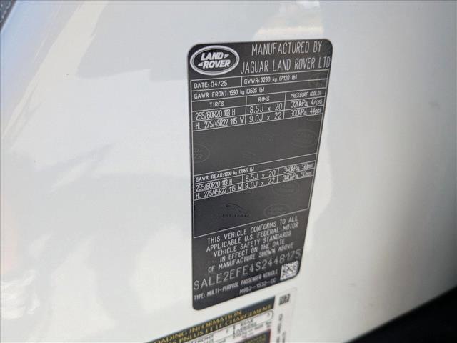 new 2025 Land Rover Defender car, priced at $103,993