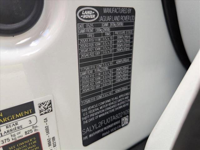 new 2026 Land Rover Range Rover Velar car, priced at $80,547