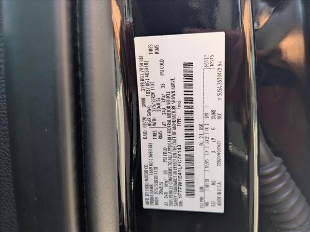 used 2020 Ford F-150 car, priced at $49,990