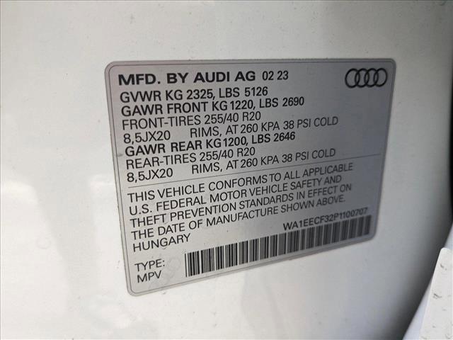 used 2023 Audi Q3 car, priced at $33,290