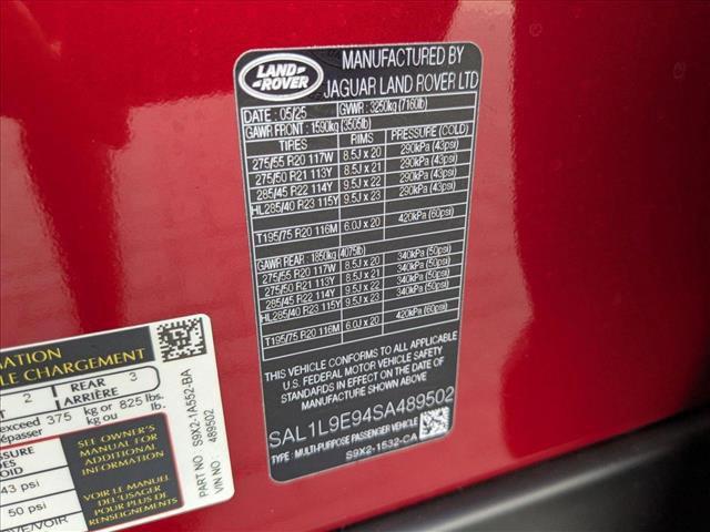 new 2025 Land Rover Range Rover Sport car, priced at $120,235