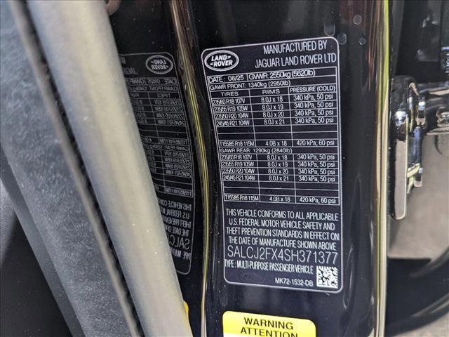 new 2025 Land Rover Discovery Sport car, priced at $53,103