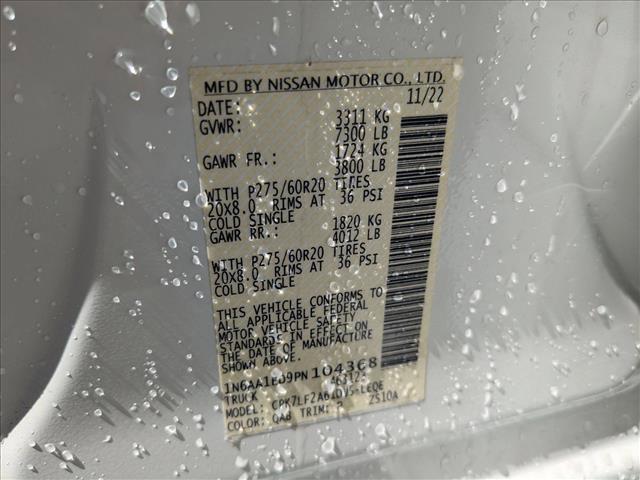 used 2023 Nissan Titan car, priced at $47,990